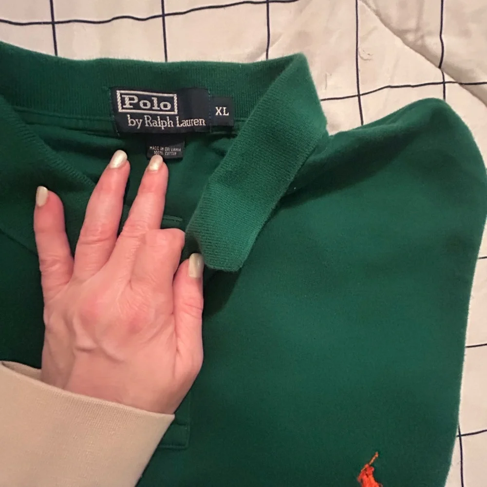 Ralph Lauren Classic Green Polo Shirt Xl
